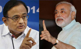 modi vs chidambaram